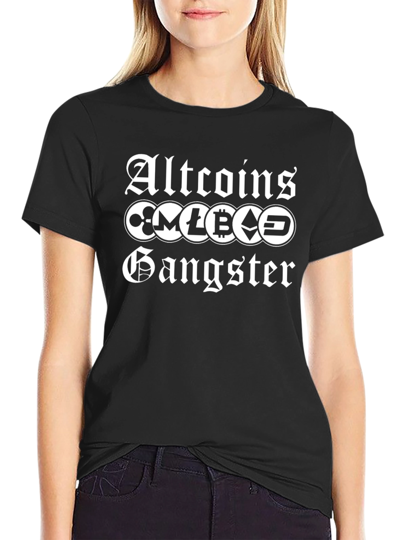 Altcoins Gangster Graphic Tee - Crypto Enthusiast T-Shirt