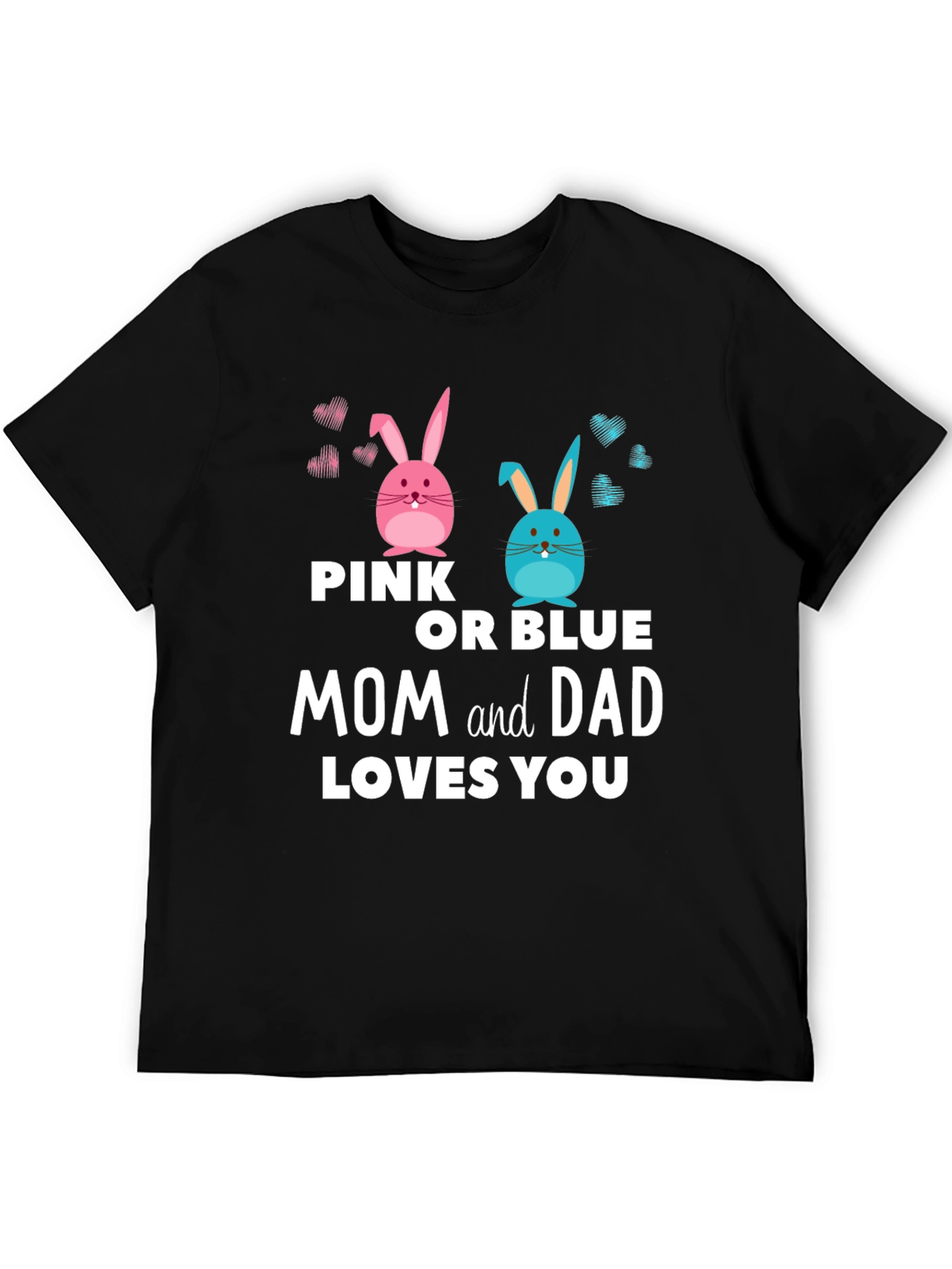 Pink or Blue Gender Reveal T-Shirt