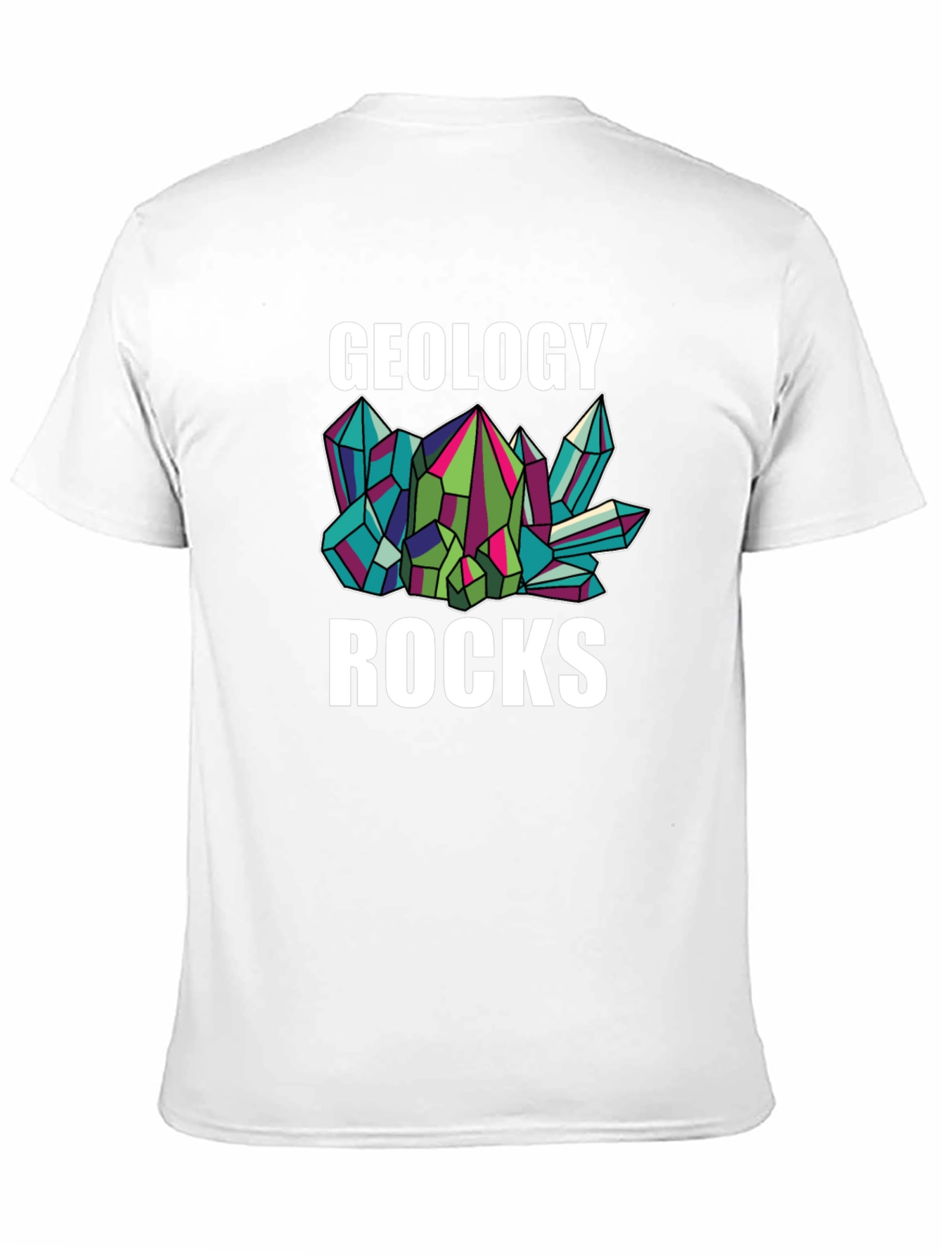 Geology Rocks T-Shirt Crystal Design