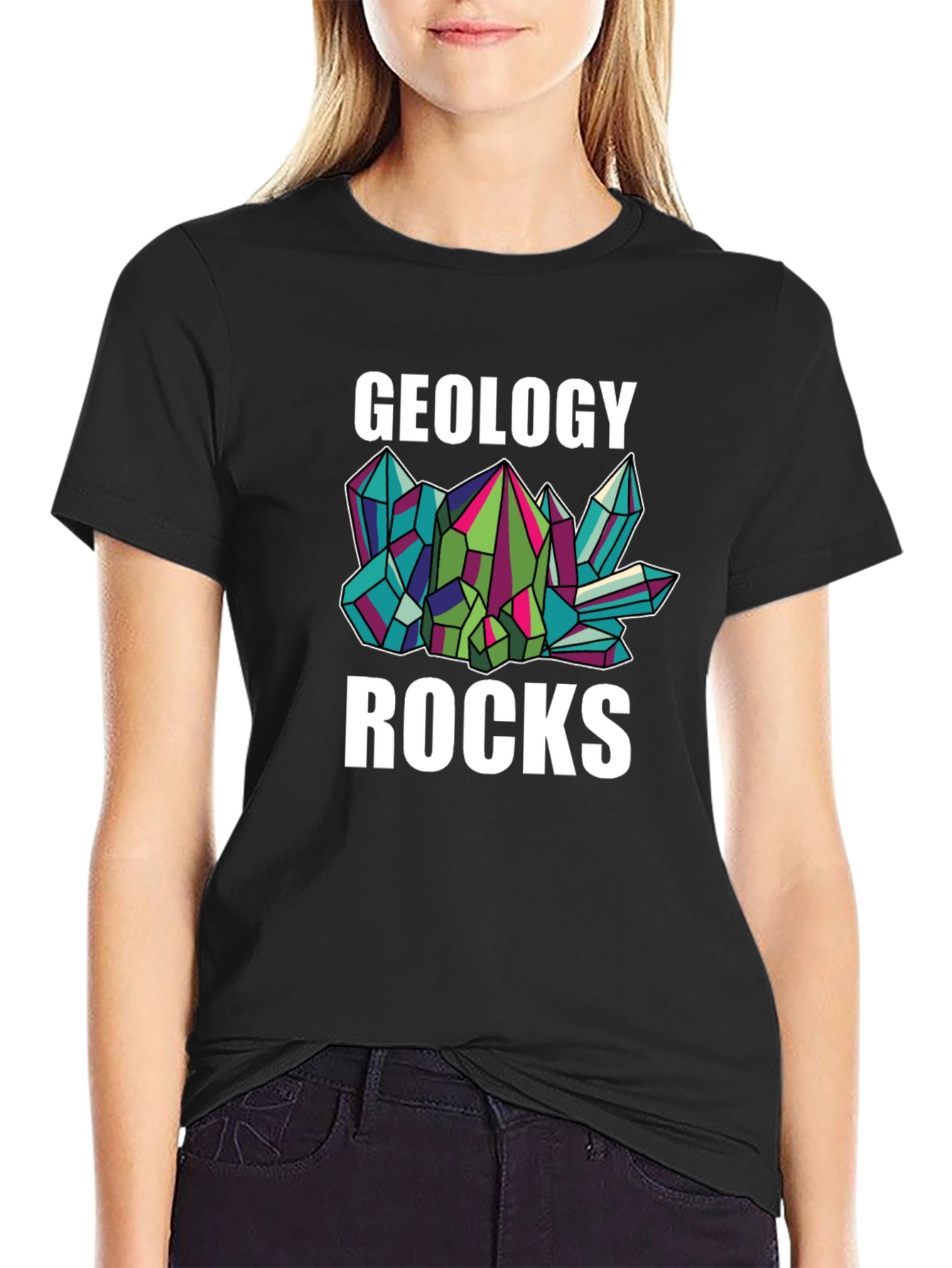 Geology Rocks T-Shirt Crystal Design