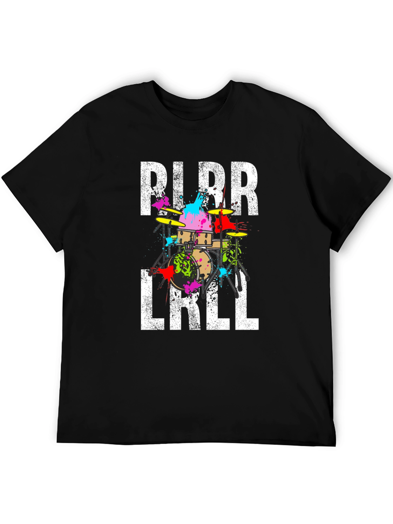 PLRR LRLL Drum T-Shirt - Unique Music Tee