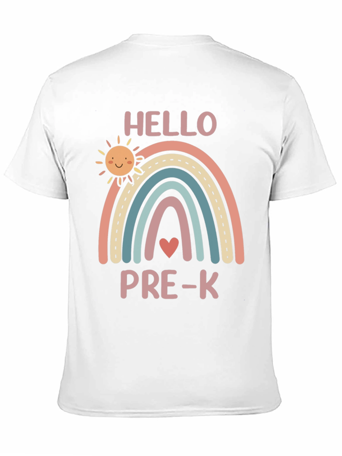 Hello Pre-K Rainbow Graphic Tee