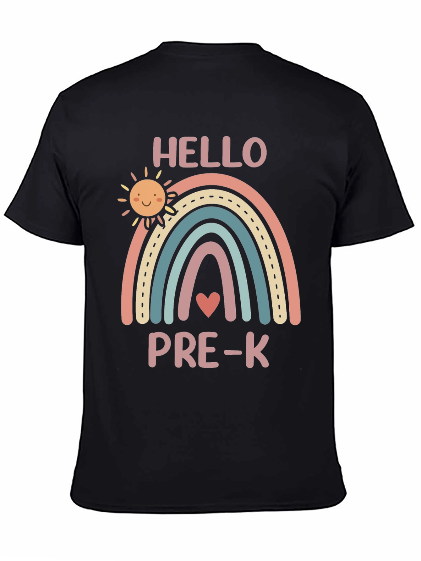 Hello Pre-K Rainbow Graphic Tee