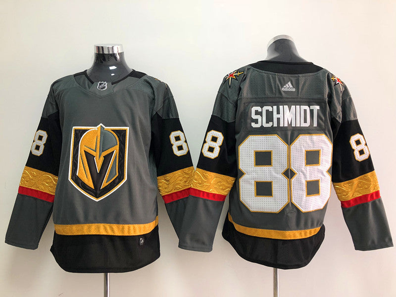 Men's Vegas Golden Knights Nate Schmidt #88 Gray Breakaway Player Jerseys