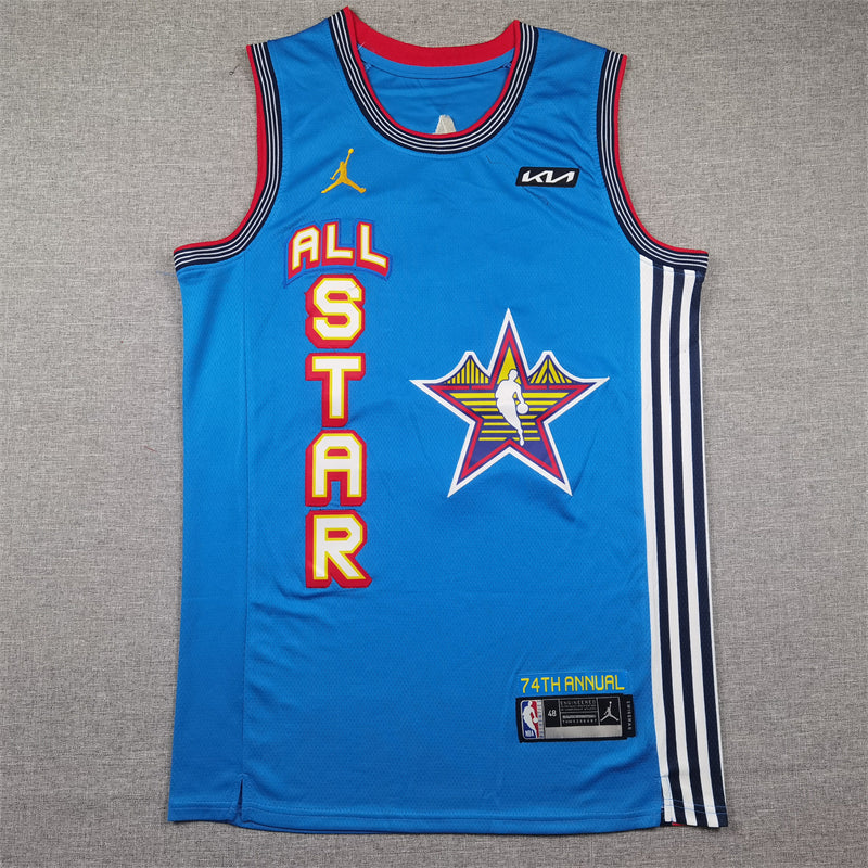 Men's Phoenix Suns Kevin Durant #35 Light Blue 2025 NBA All-Star Game Swingman Player Jerseys