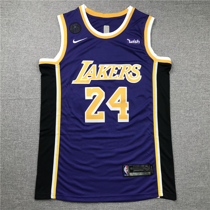 Men's Kobe Bryant Los Angeles Lakers #24 Swingman Jerseys - Purple