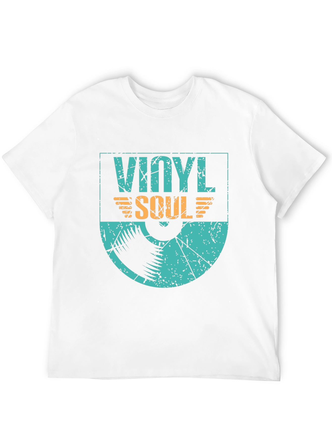 Vinyl Soul Graphic Tee - Retro Music Lover Shirt