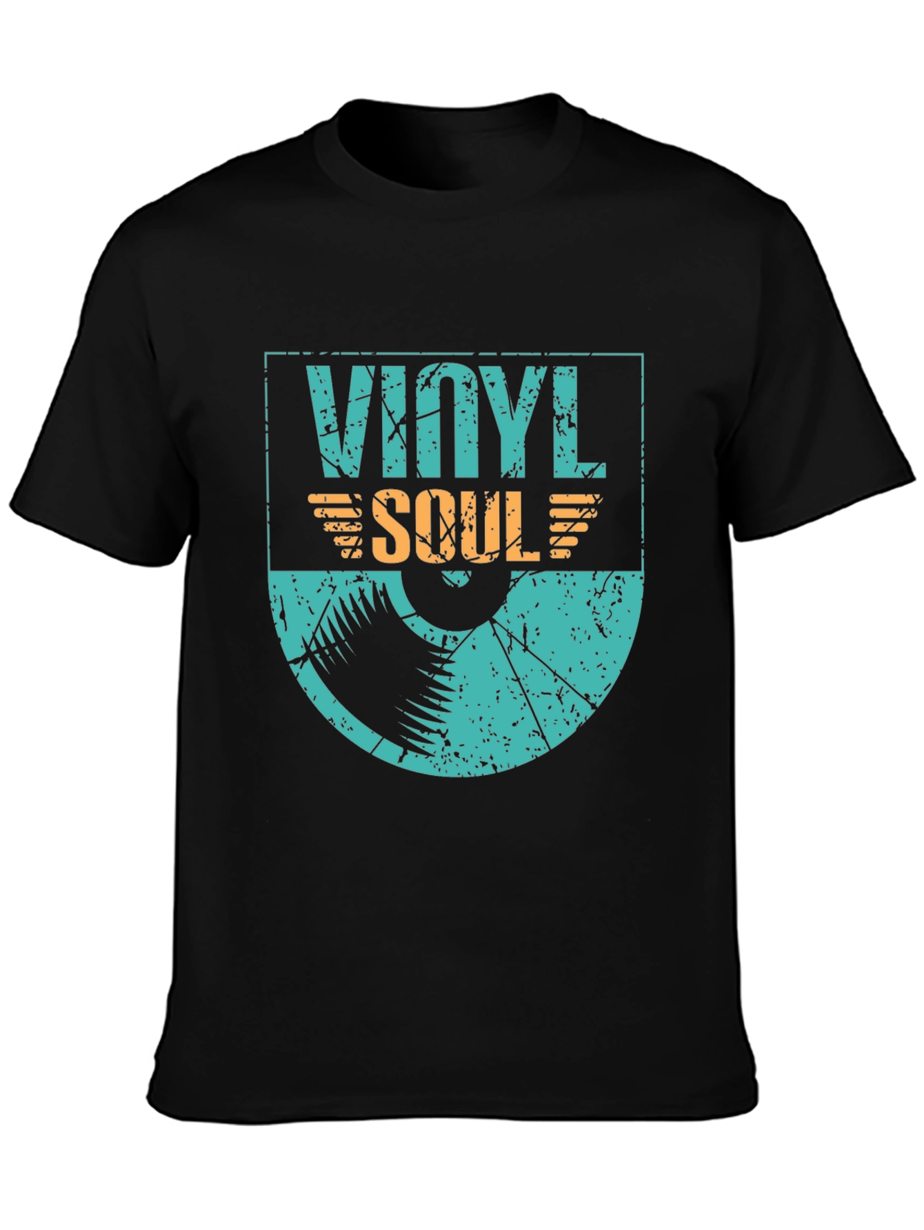 Vinyl Soul Graphic Tee - Retro Music Lover Shirt