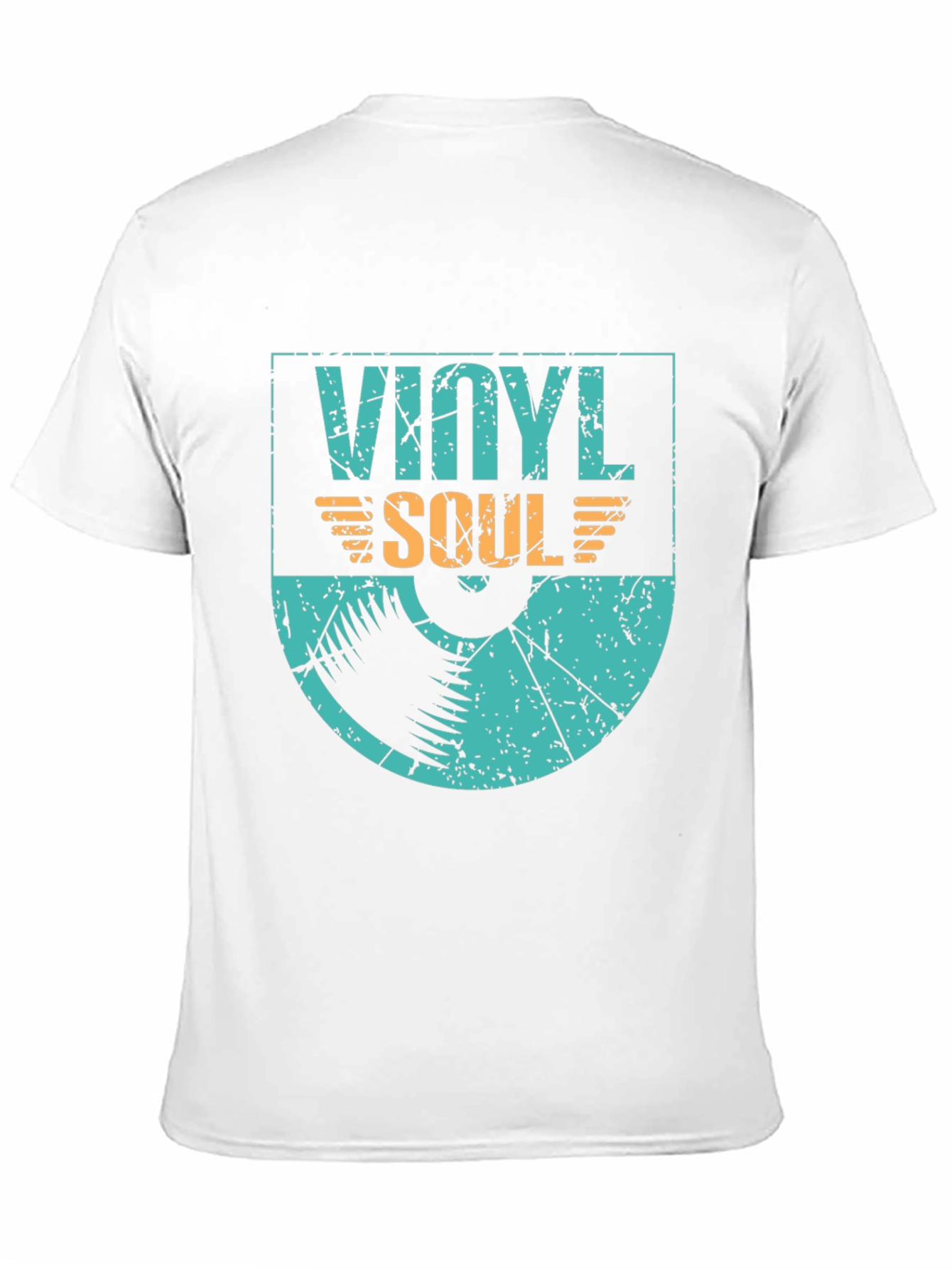 Vinyl Soul Graphic Tee - Retro Music Lover Shirt