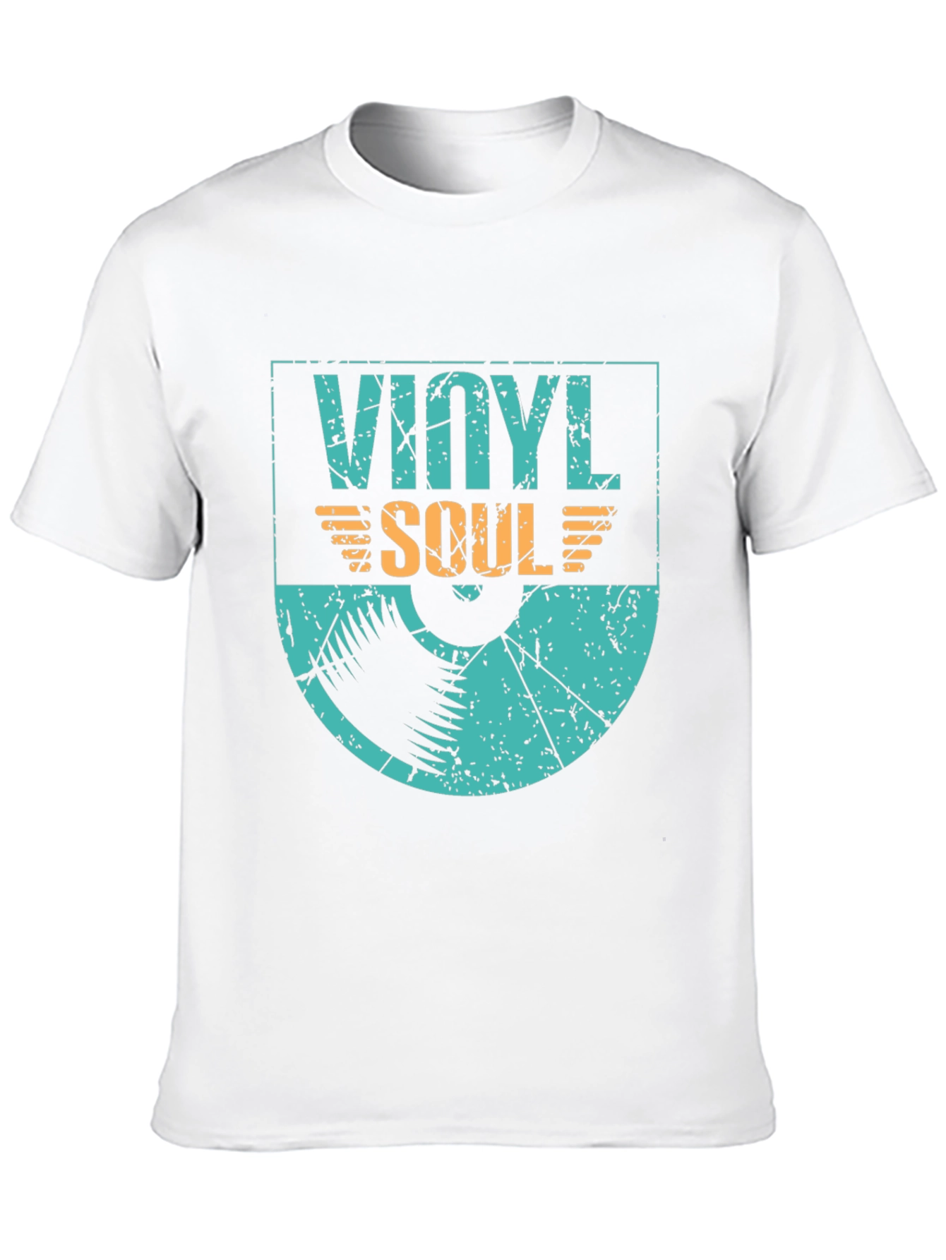 Vinyl Soul Graphic Tee - Retro Music Lover Shirt