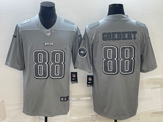 Men's Philadelphia Eagles Dallas Goedert #88 Gray Atmosphere Fashion Game Jerseys