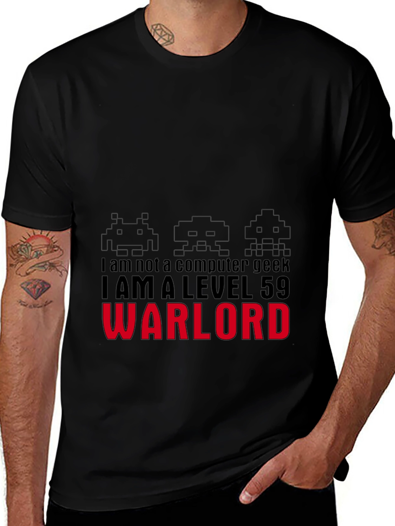 Level 59 Warlord Graphic Tee