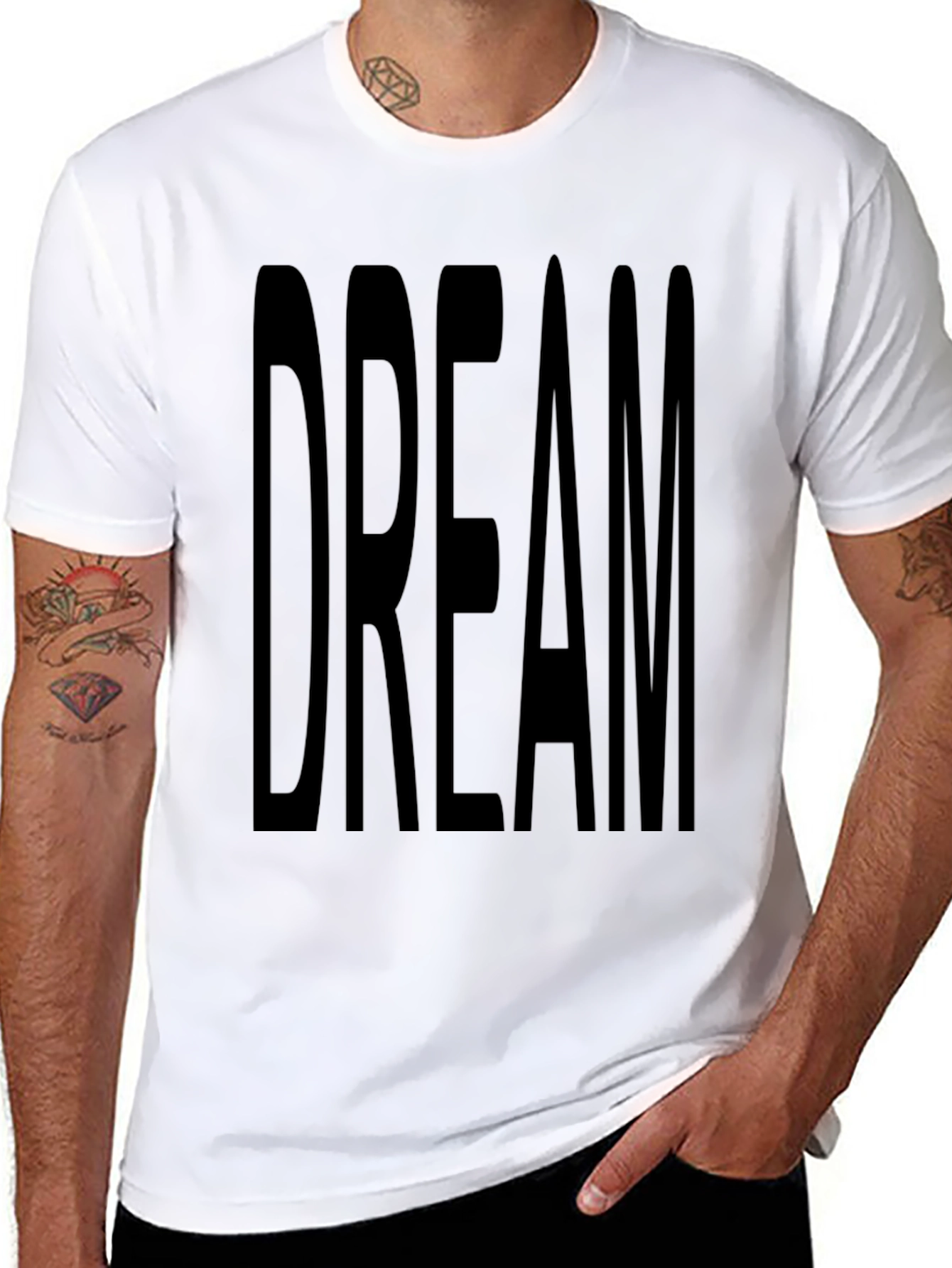 Dream Graphic T-Shirt - Black