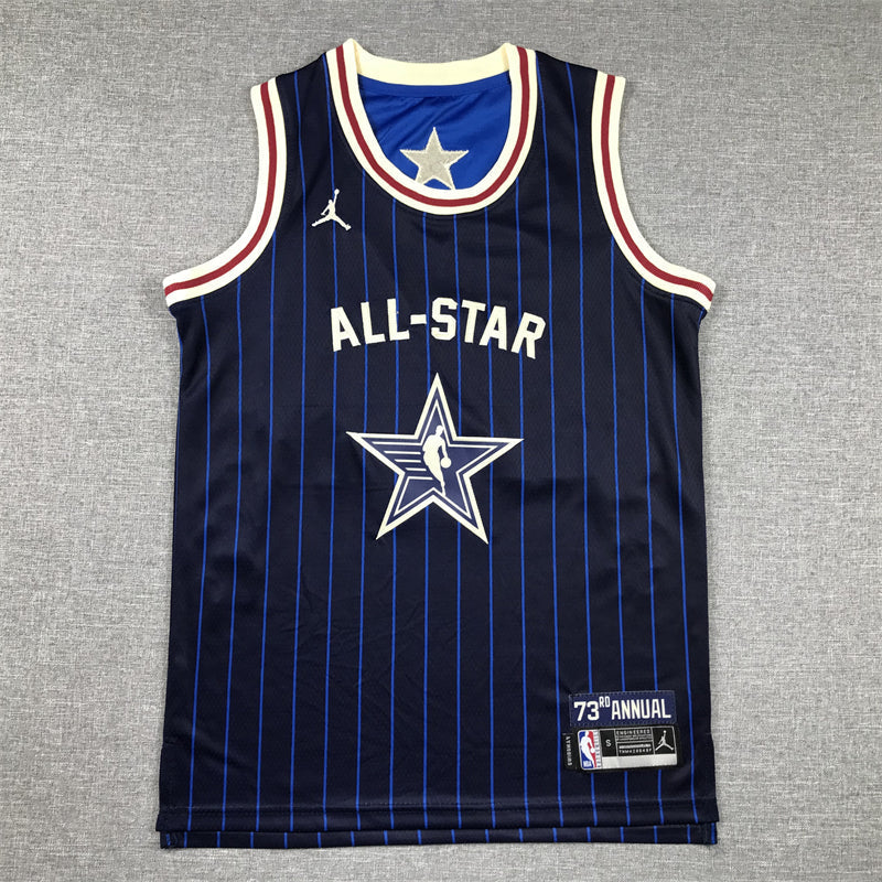 Men's Milwaukee Bucks Giannis Antetokounmpo #34 Navy 2024 NBA All-Star Game Swingman Jerseys