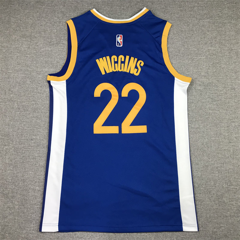 Men's Golden State Warriors Andrew Wiggins 2020/21 Fast Break Replica Jerseys