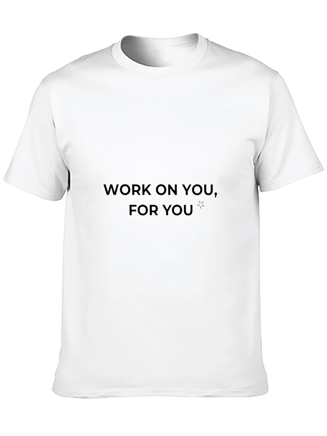 Work On You For You Black T-Shirt
