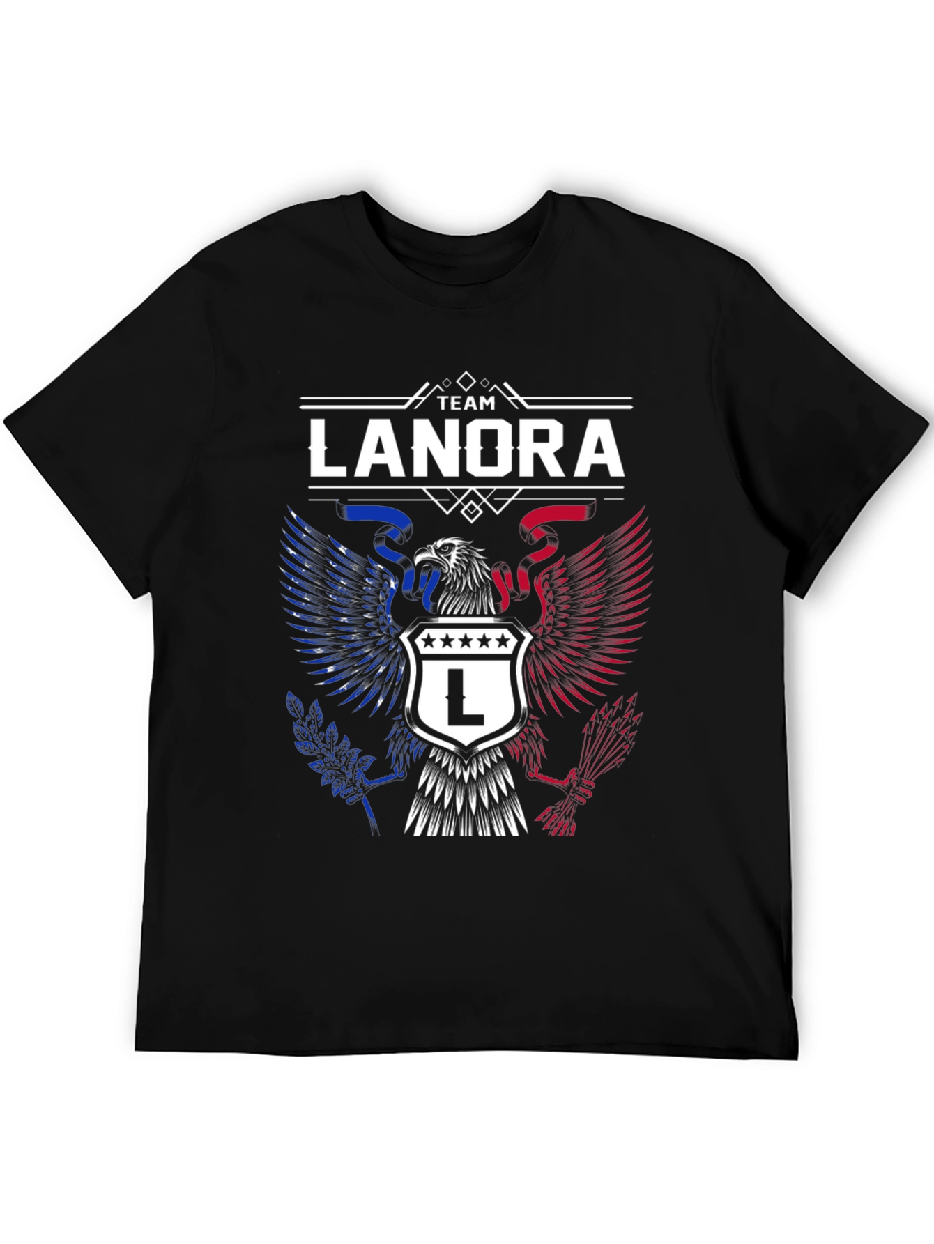Team Lanora Eagle Crest Graphic Tee
