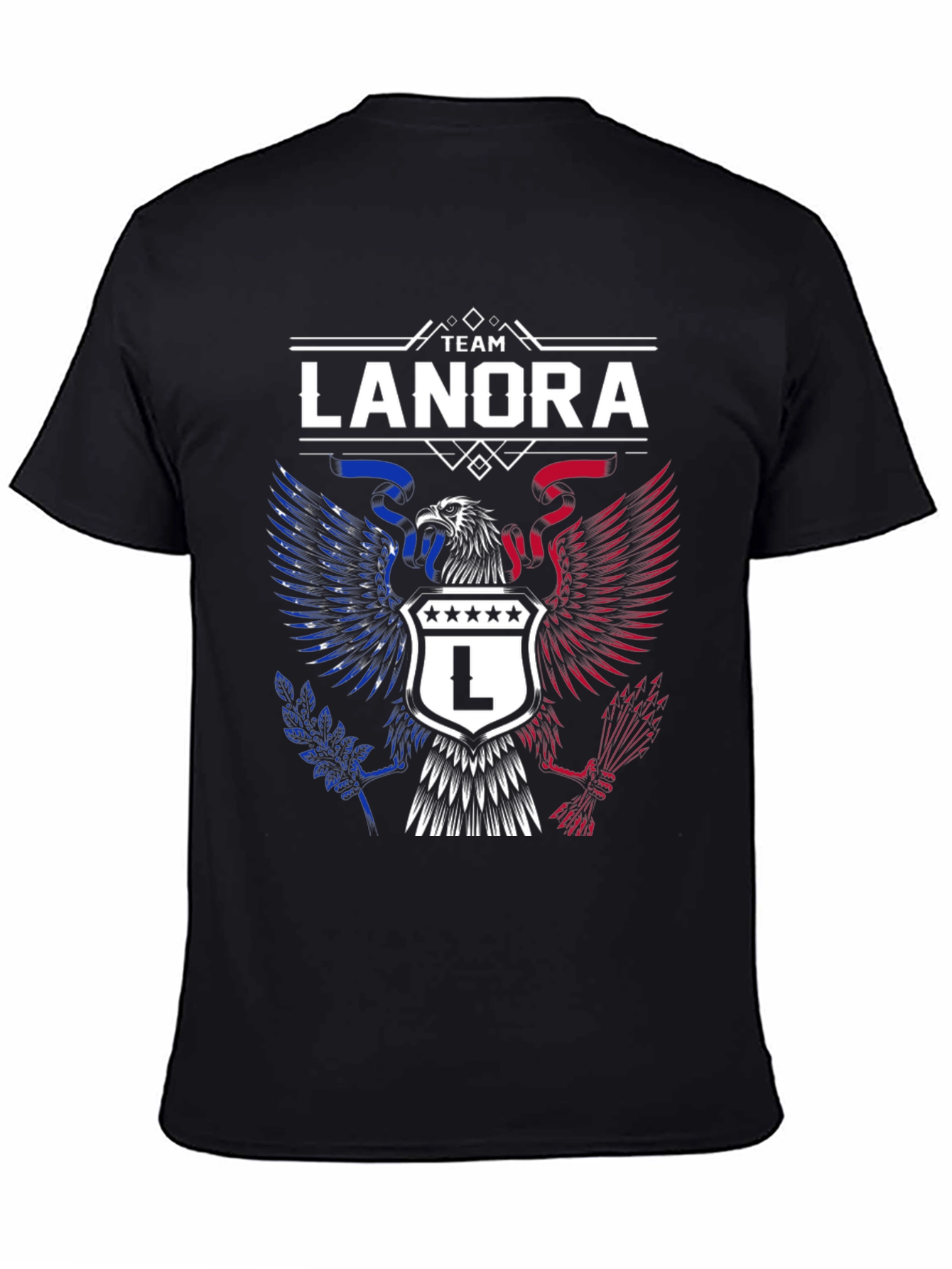 Team Lanora Eagle Crest Graphic Tee