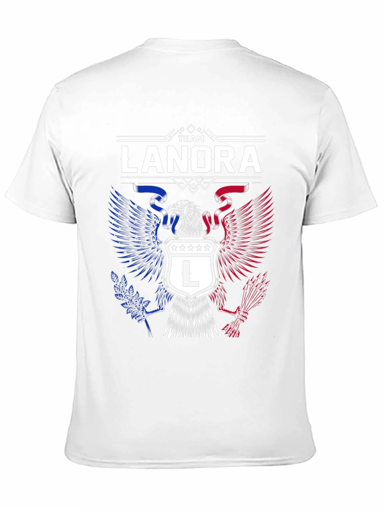 Team Lanora Eagle Crest Graphic Tee