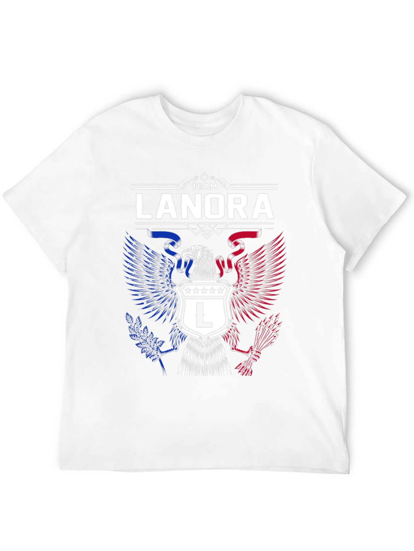 Team Lanora Eagle Crest Graphic Tee