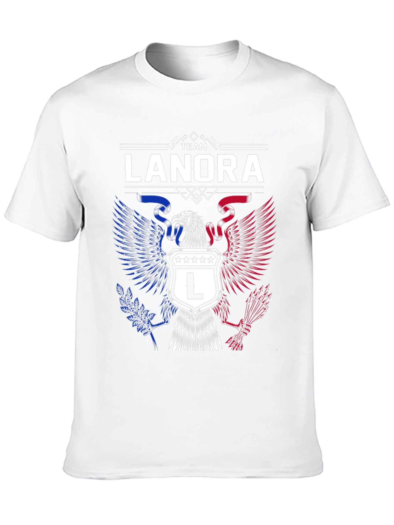 Team Lanora Eagle Crest Graphic Tee