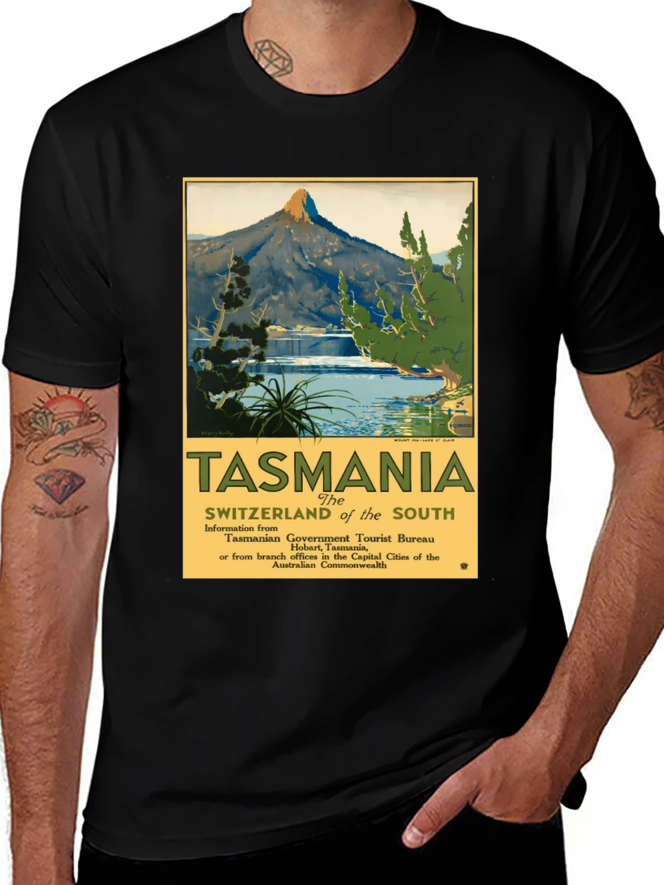Tasmania Travel T-Shirt Switzerland of the South Tee