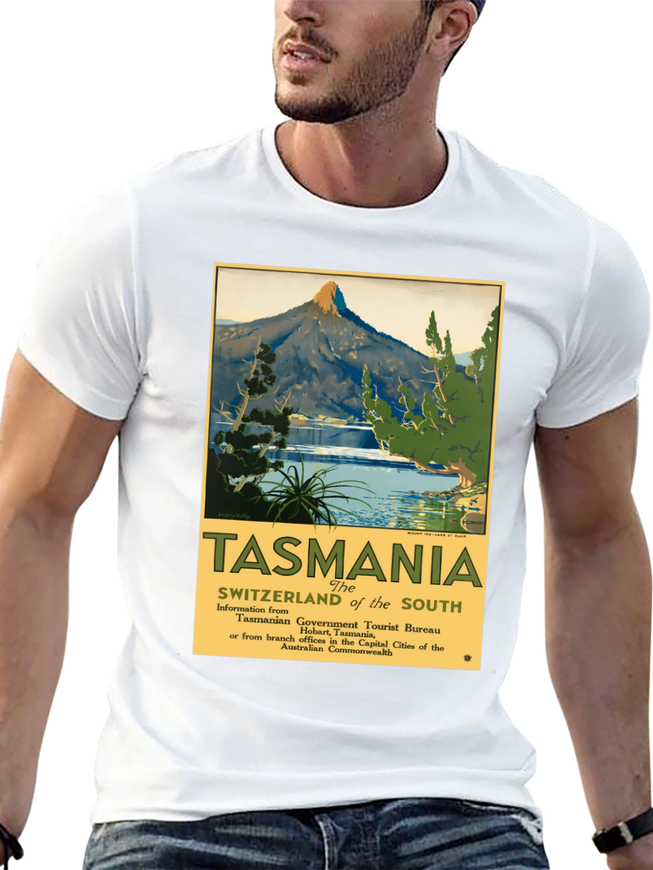 Tasmania Travel T-Shirt Switzerland of the South Tee