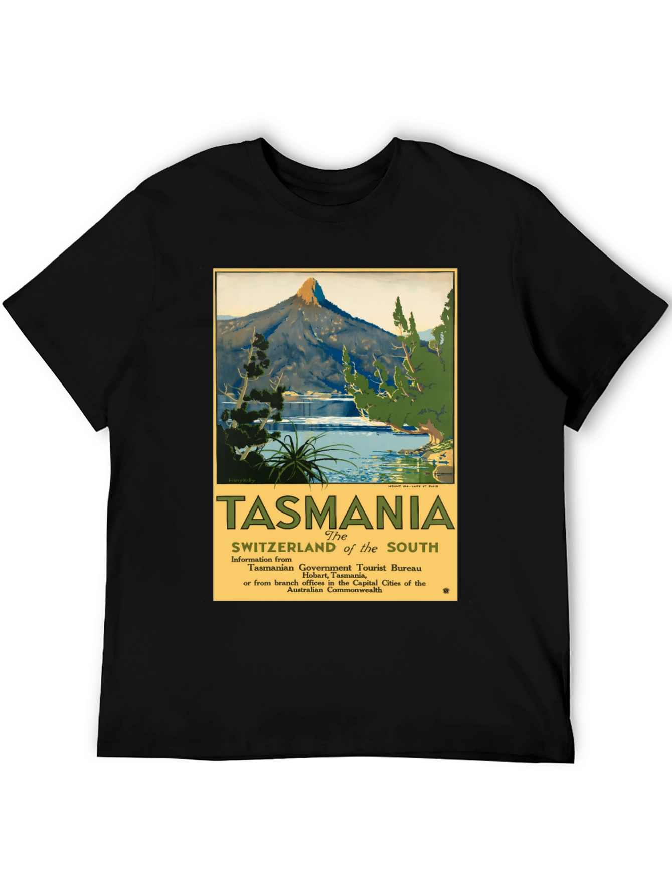 Tasmania Travel T-Shirt Switzerland of the South Tee