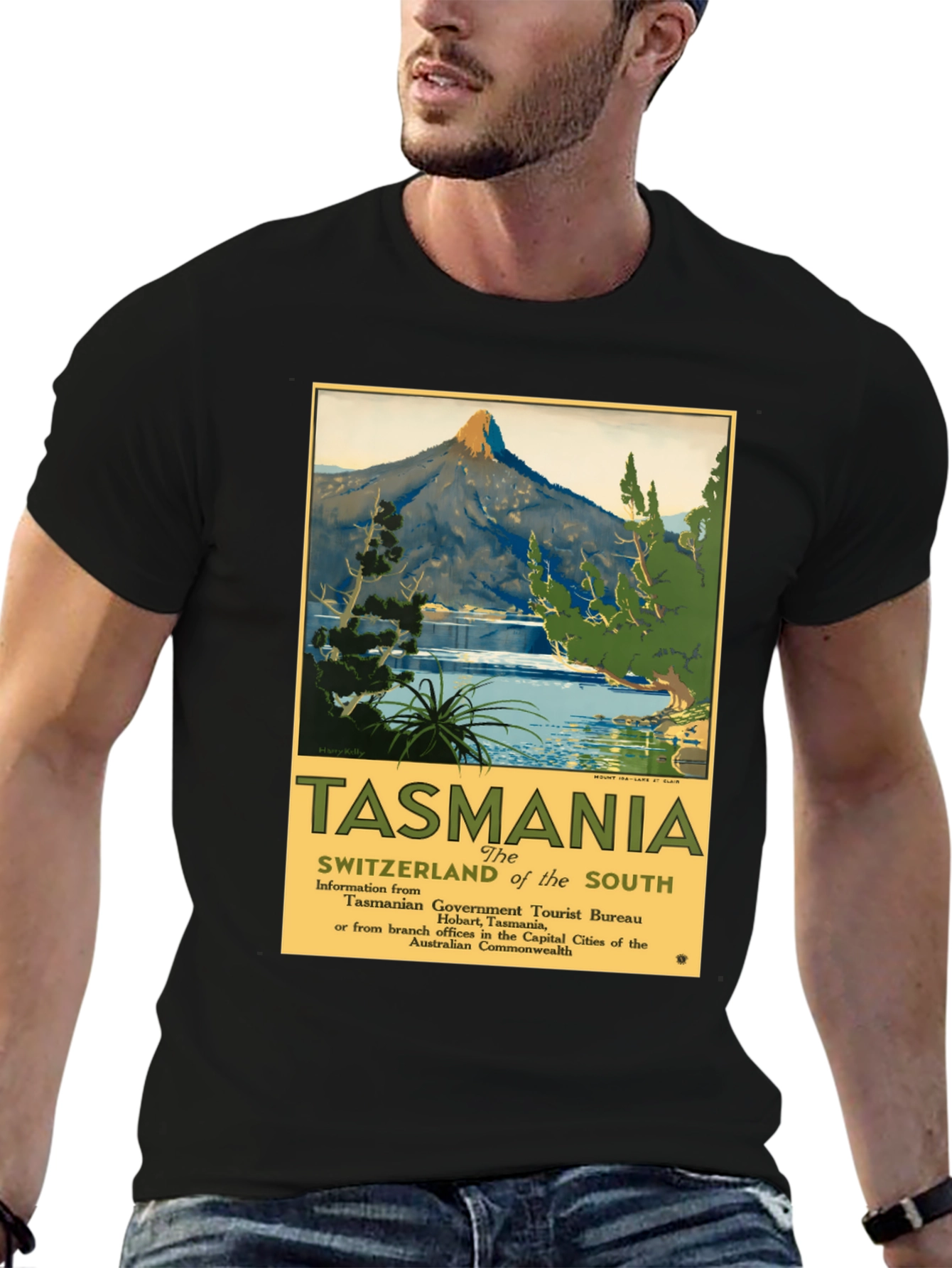 Tasmania Travel T-Shirt Switzerland of the South Tee
