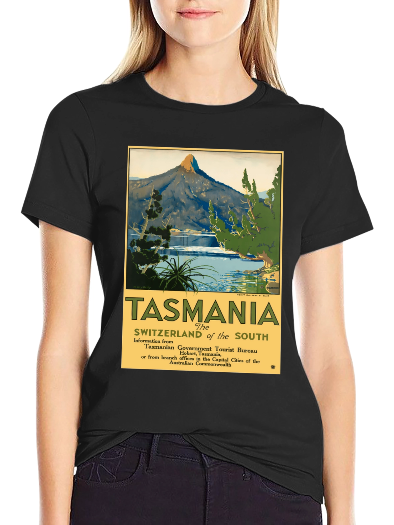 Tasmania Travel T-Shirt Switzerland of the South Tee