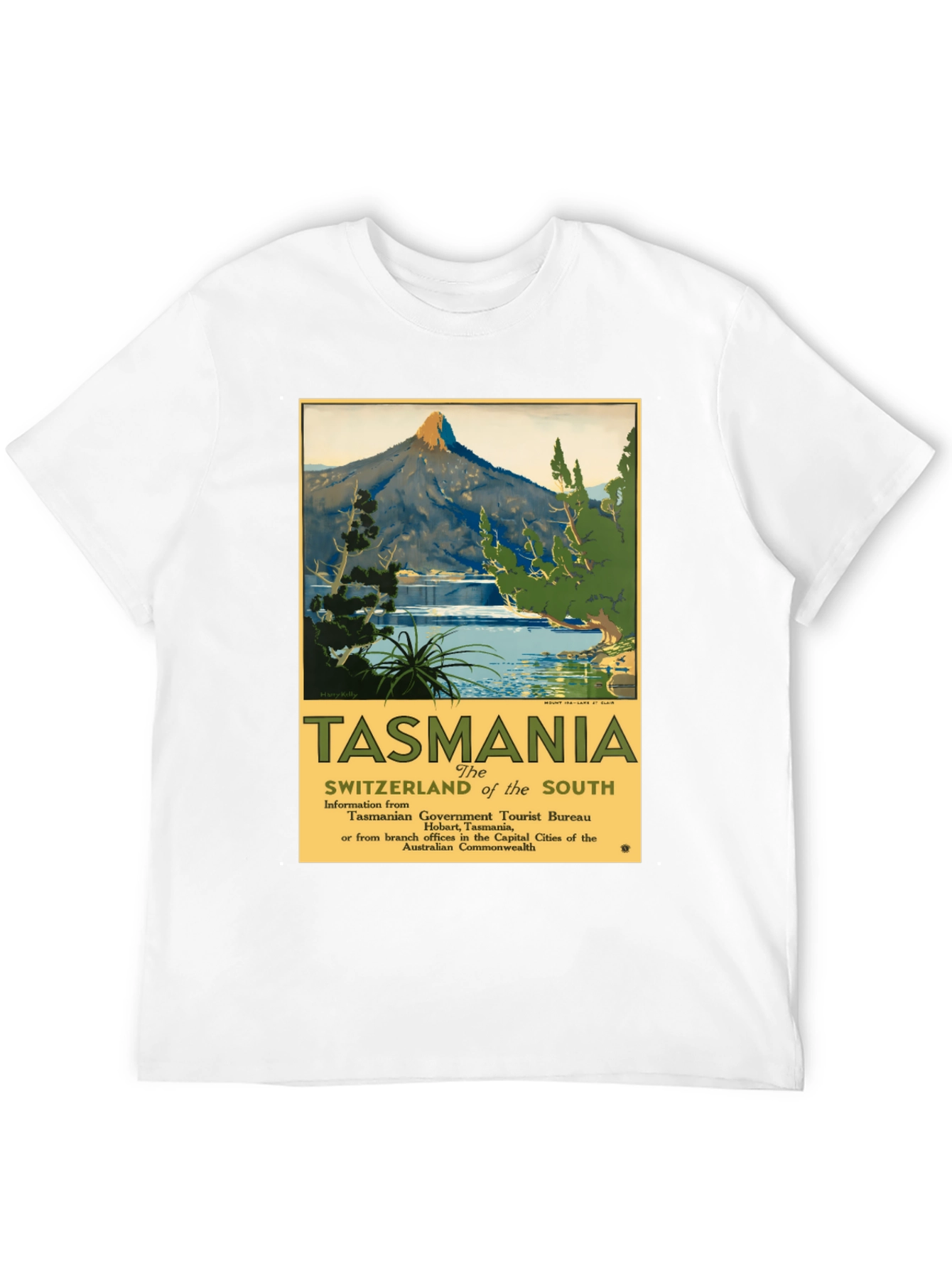 Tasmania Travel T-Shirt Switzerland of the South Tee
