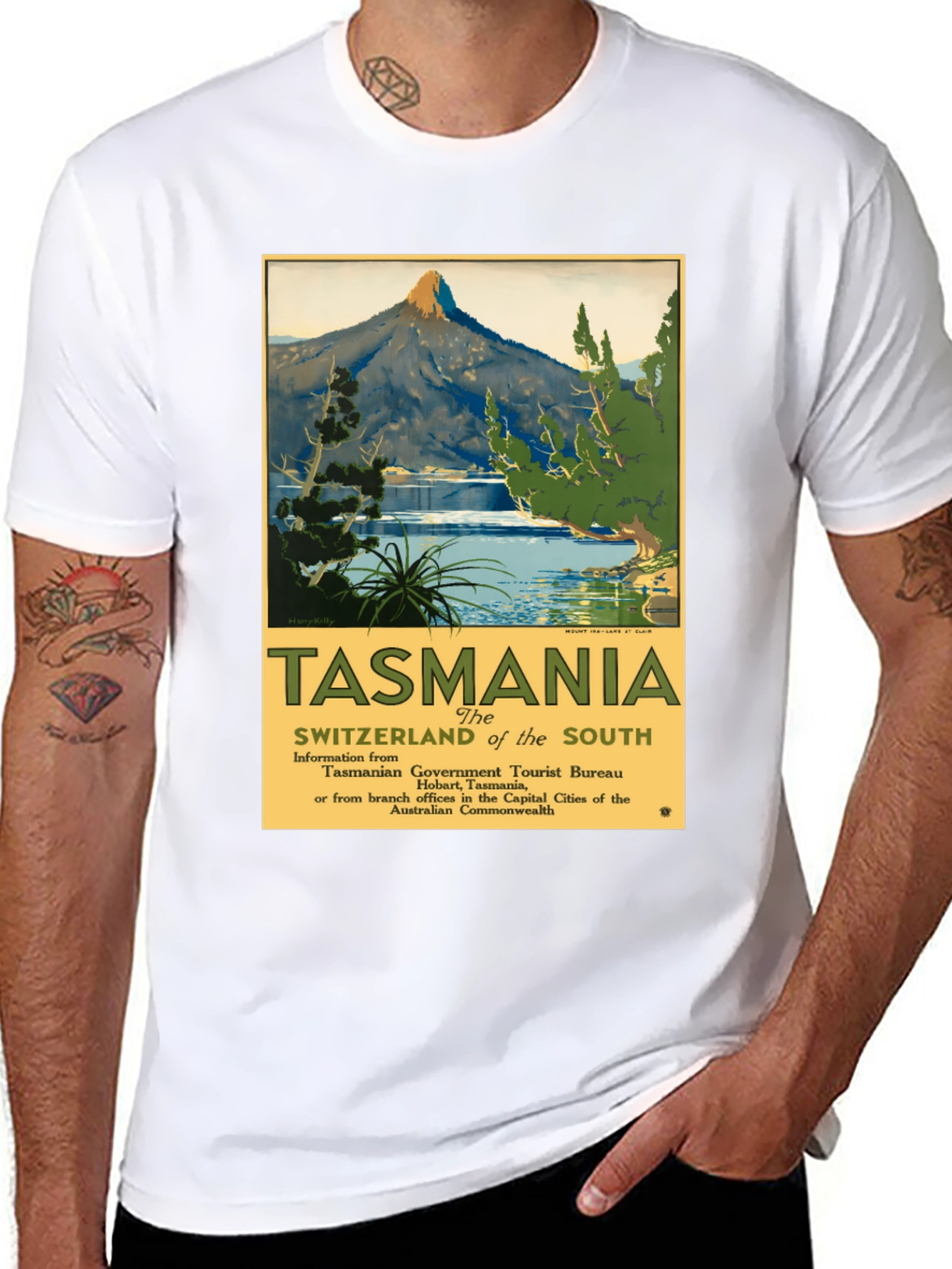 Tasmania Travel T-Shirt Switzerland of the South Tee