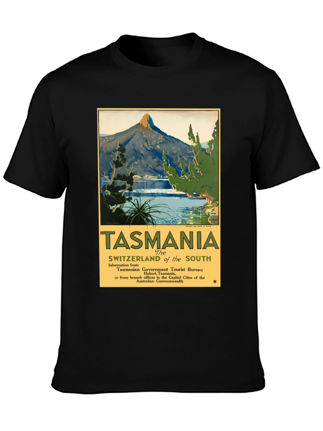 Tasmania Travel T-Shirt Switzerland of the South Tee