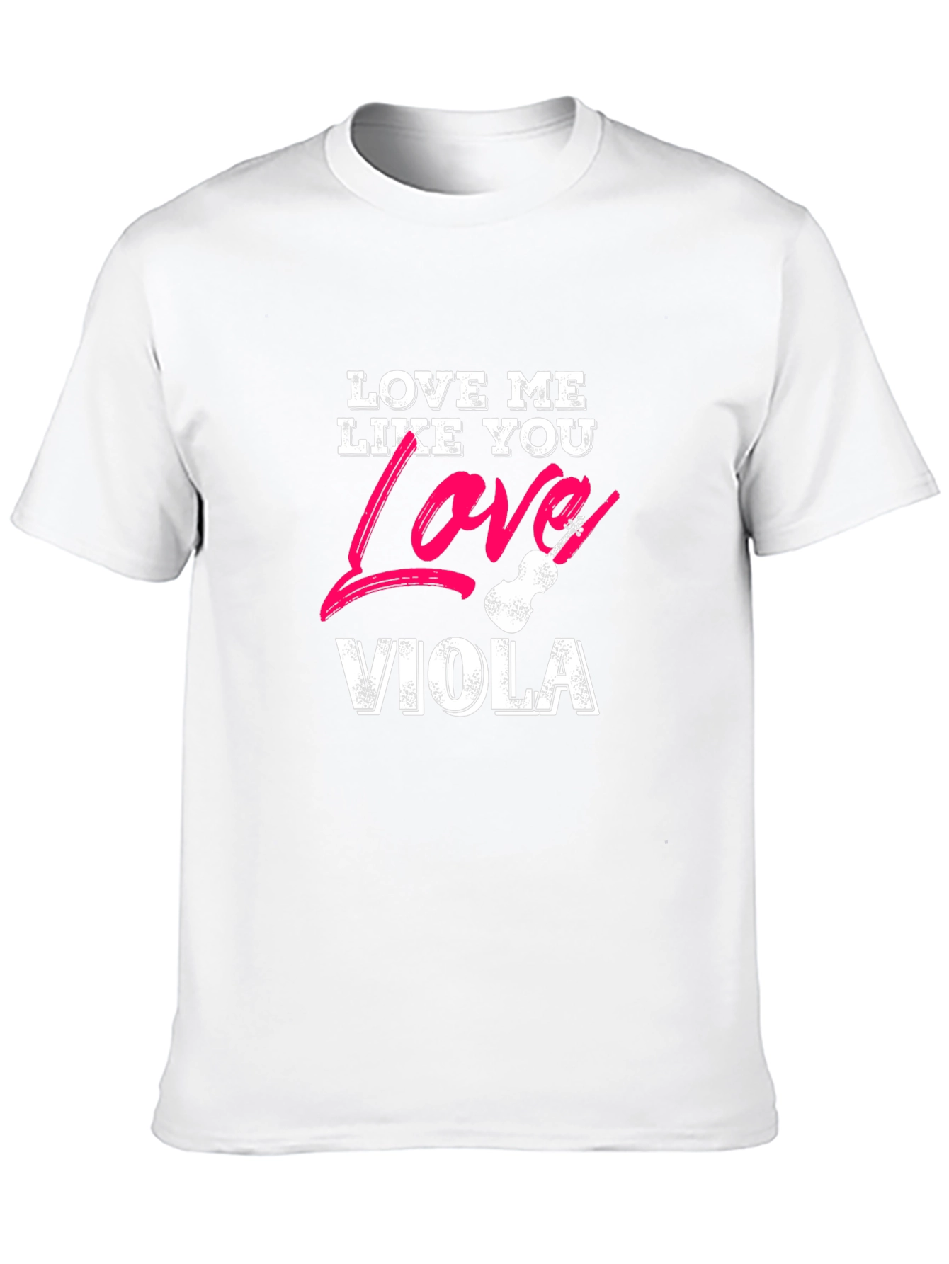 Love Viola Black Graphic T-Shirt