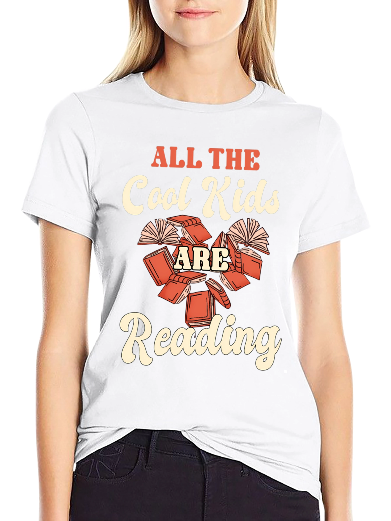 Cool Kids Reading T-Shirt - Book Lover Tee