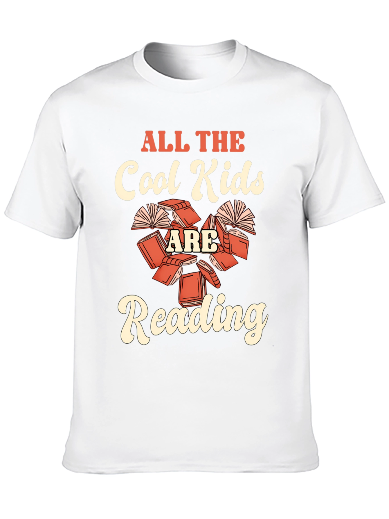 Cool Kids Reading T-Shirt - Book Lover Tee