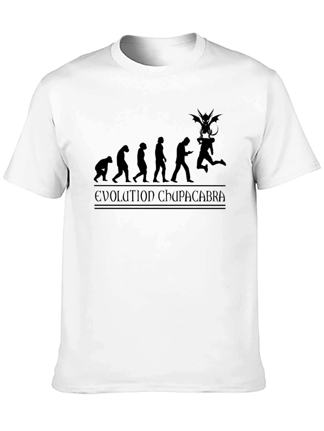 Evolution Chupacabra Black Graphic Tee