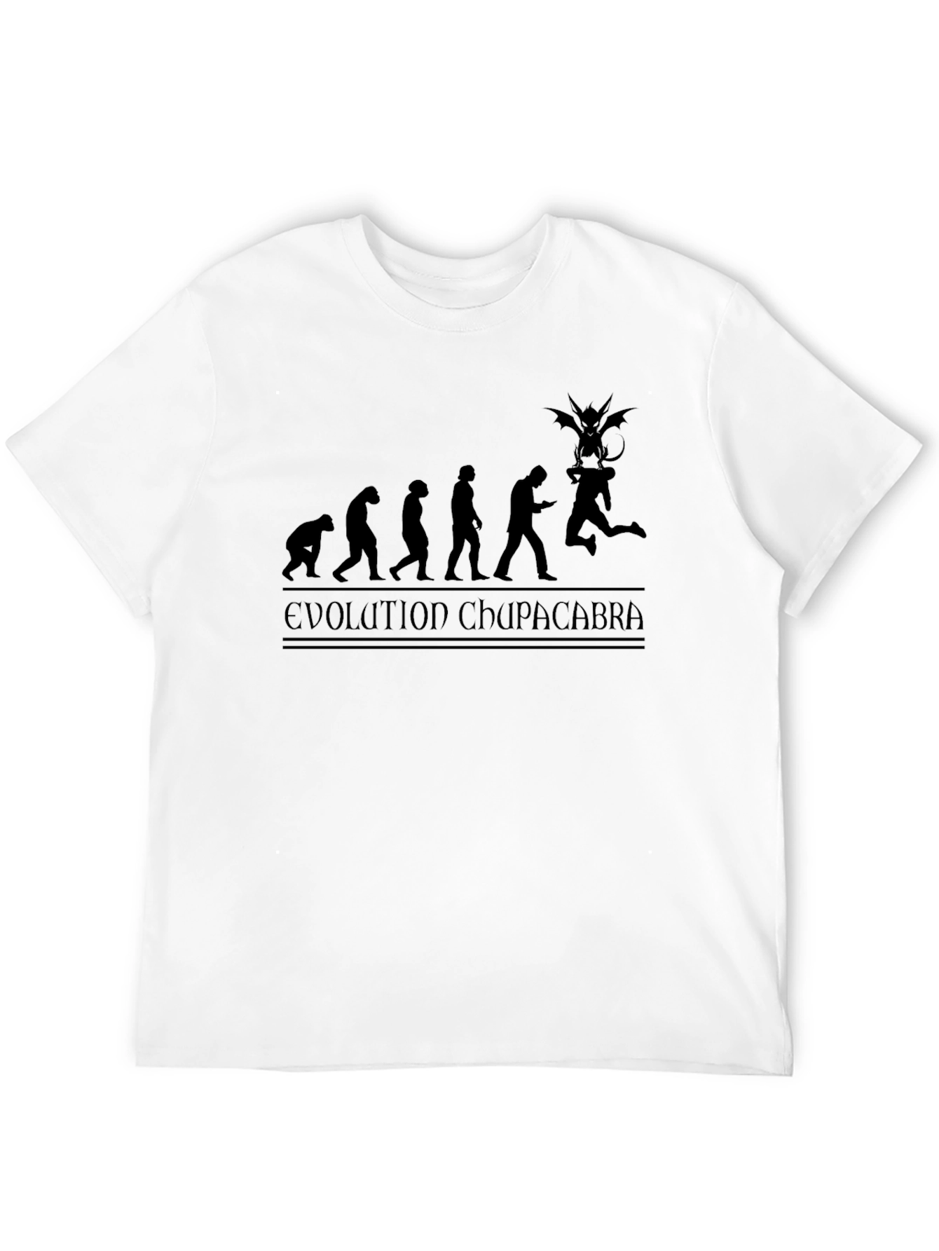 Evolution Chupacabra Black Graphic Tee