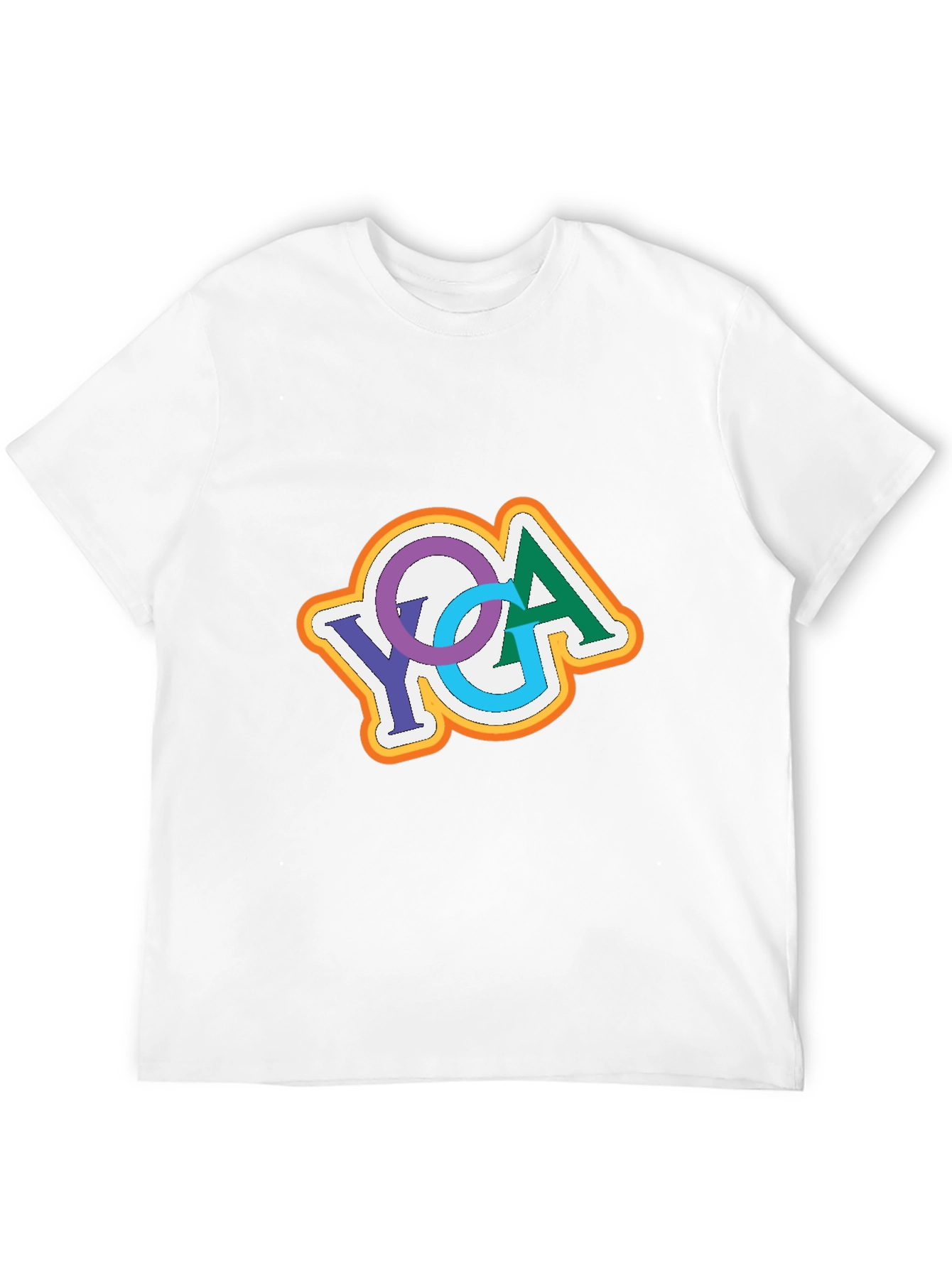 YGA Retro Design Black T-Shirt