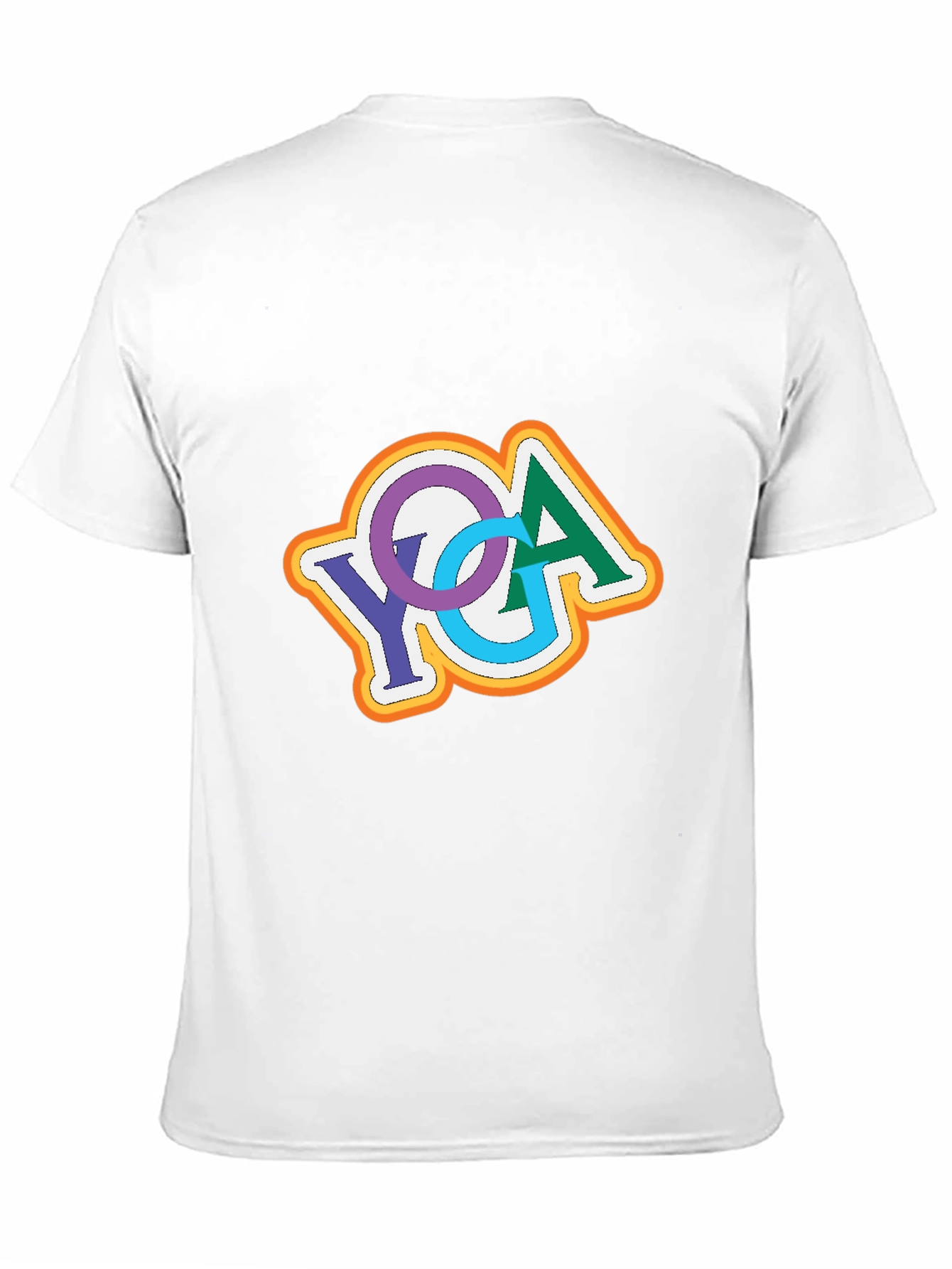 YGA Retro Design Black T-Shirt