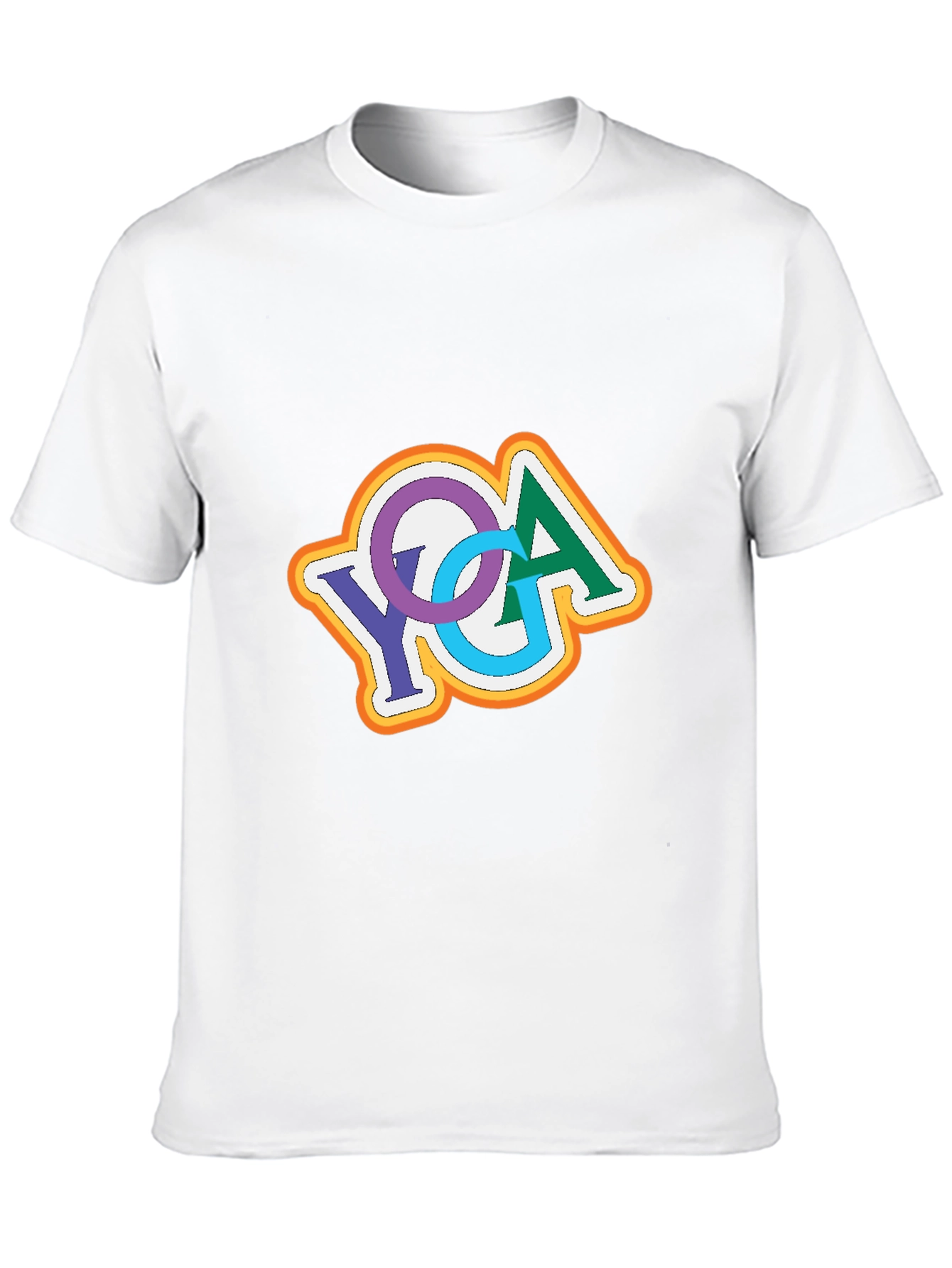 YGA Retro Design Black T-Shirt