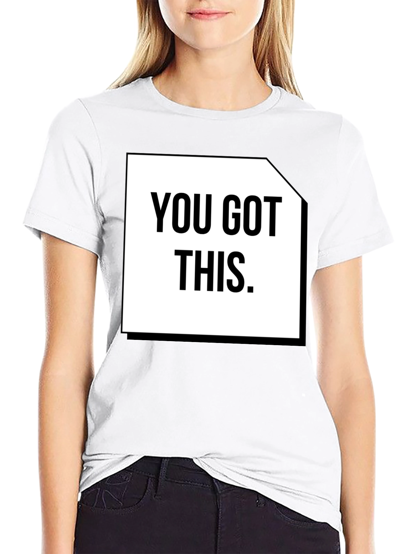 Motivational T-Shirt - You Got This - Black