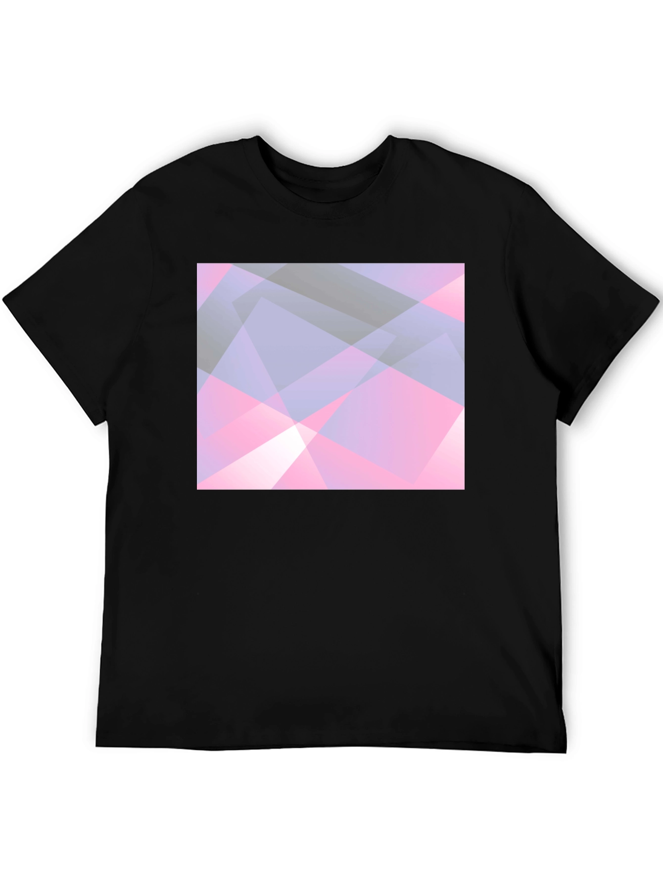 Geometric Pastel Graphic T-Shirt