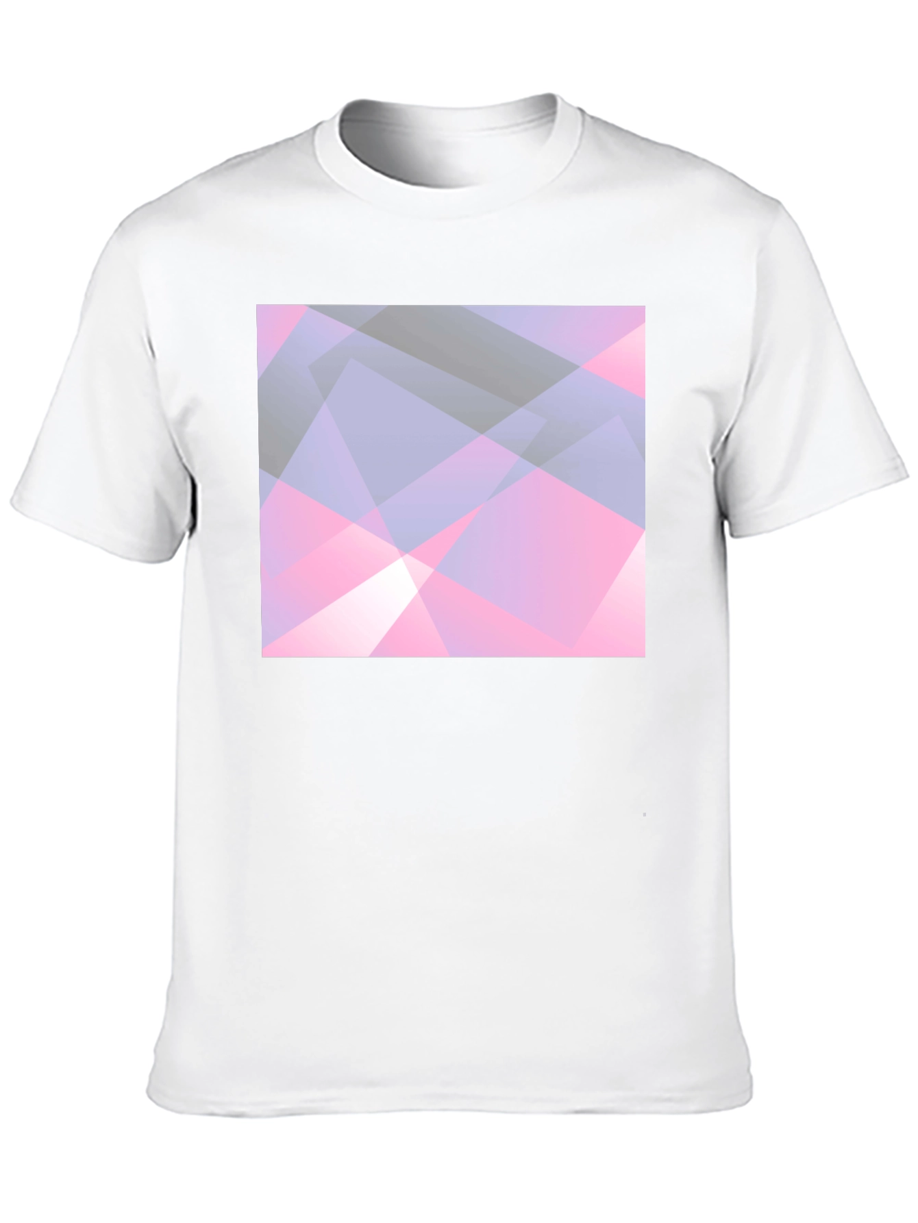 Geometric Pastel Graphic T-Shirt