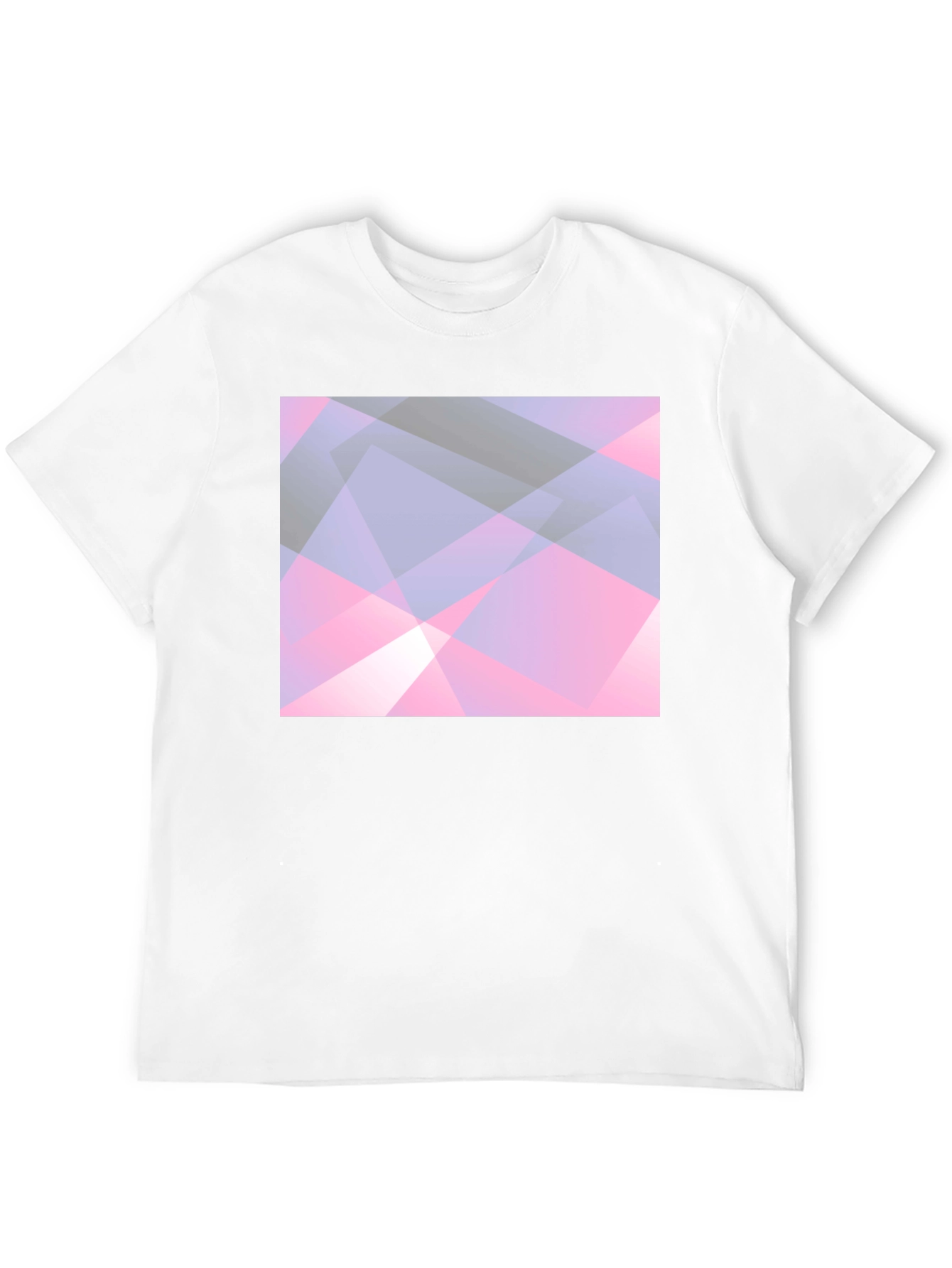 Geometric Pastel Graphic T-Shirt