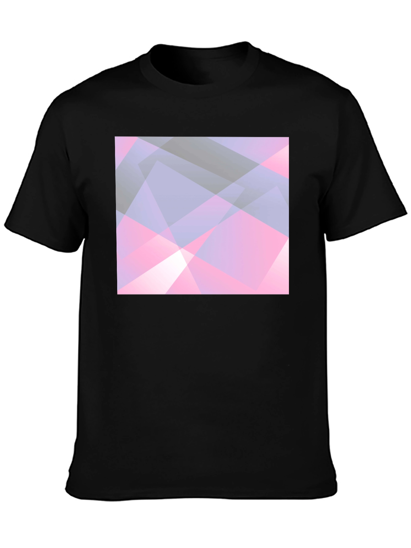 Geometric Pastel Graphic T-Shirt
