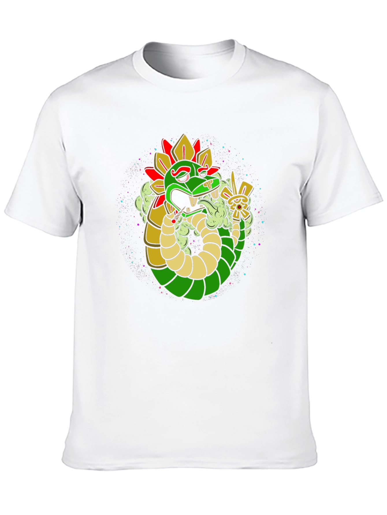 Aztec Serpent Tee - Cool Graphic T-Shirt
