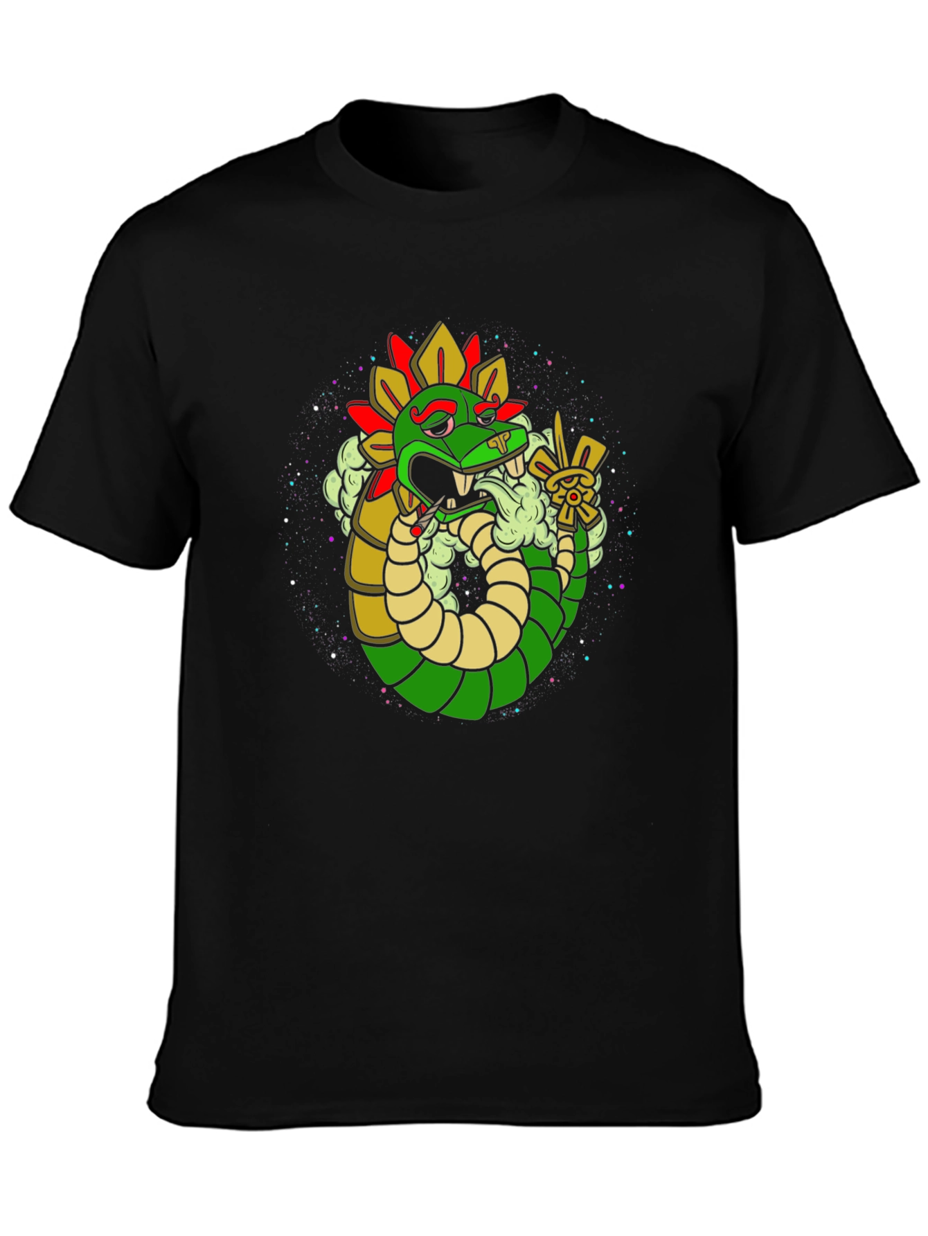 Aztec Serpent Tee - Cool Graphic T-Shirt