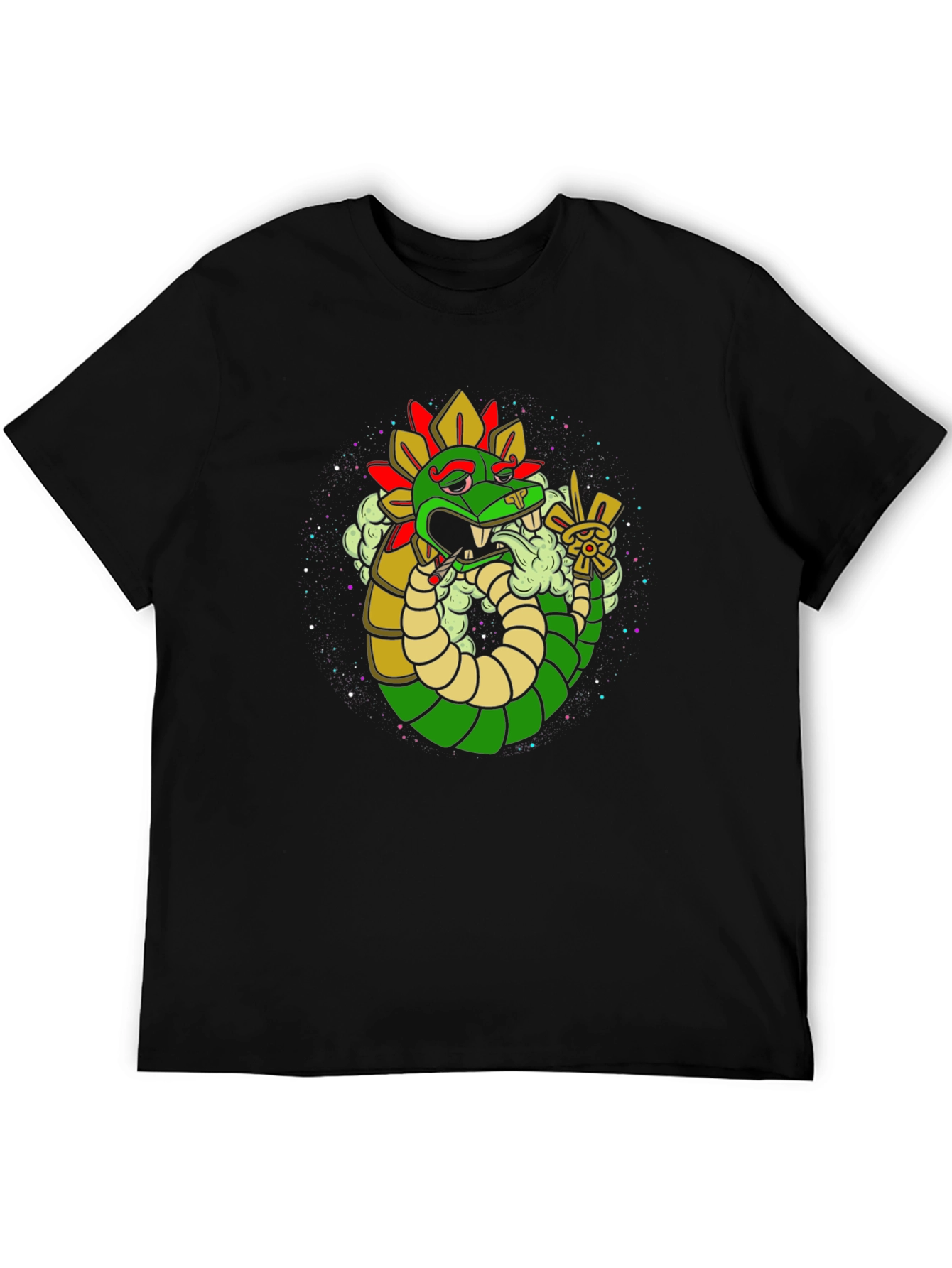 Aztec Serpent Tee - Cool Graphic T-Shirt