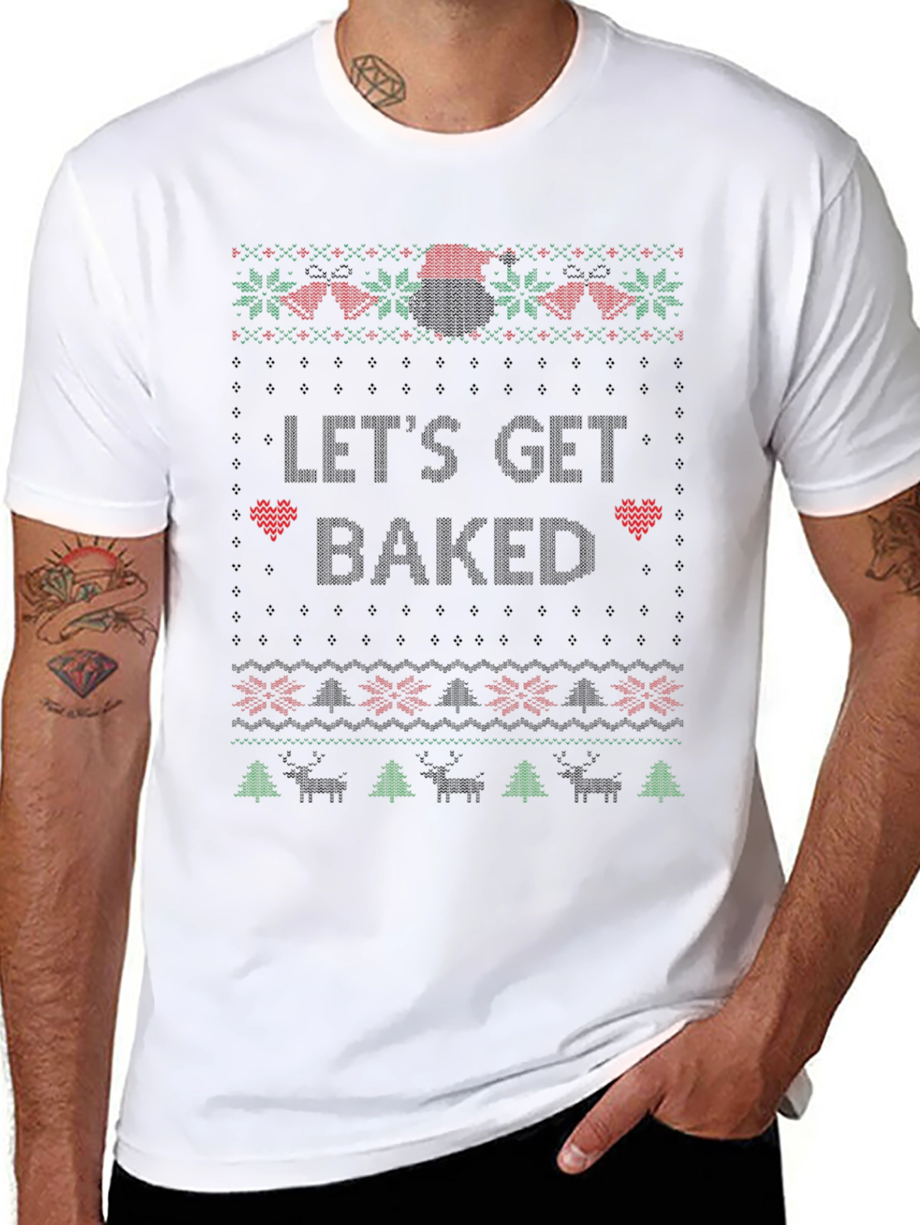 Lets Get Baked Christmas T-Shirt